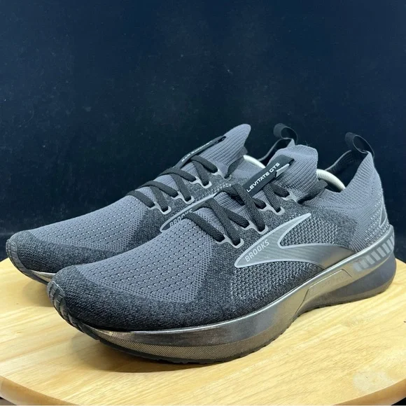 Brooks Levitate Stealth Fit 5 Athletic Running Shoes Men's Sizes Black/Ebony - Picture 2 of 9